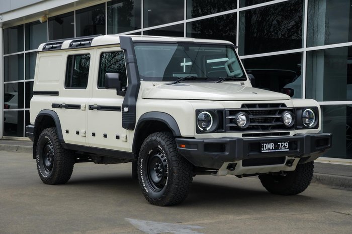 2024 INEOS Grenadier Station Wagon Trialmaster Edition MY24 4X4 Dual Range Scottish White