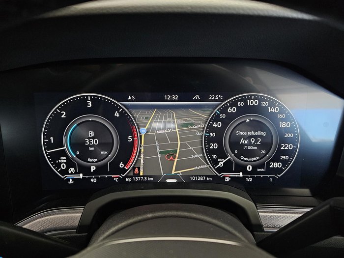 2022 Volkswagen Touareg 210TDI R-Line CR MY22 Four Wheel Drive Deep Black