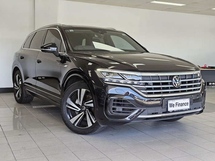 2022 Volkswagen Touareg 210TDI R-Line CR MY22 Four Wheel Drive Deep Black