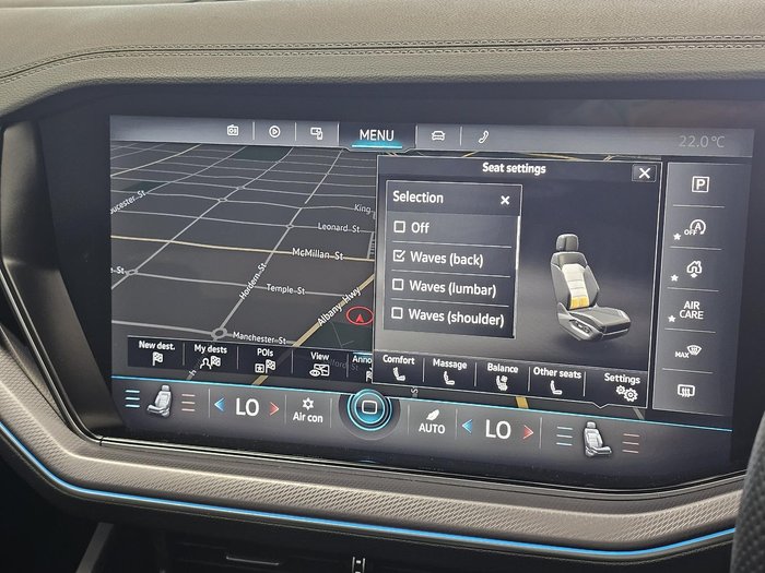 2022 Volkswagen Touareg 210TDI R-Line CR MY22 Four Wheel Drive Deep Black