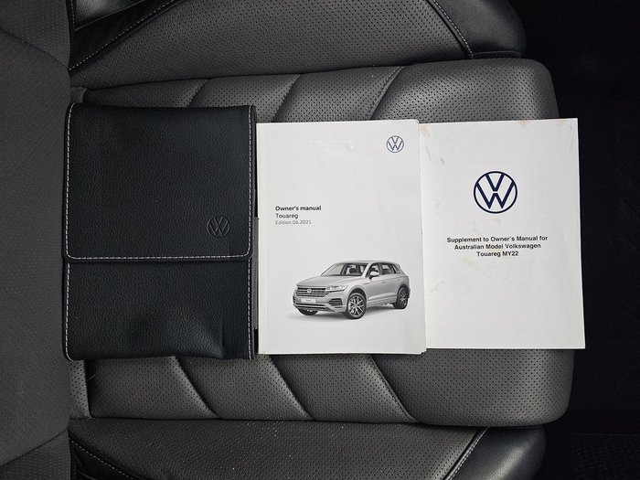 2022 Volkswagen Touareg 210TDI R-Line CR MY22 Four Wheel Drive Deep Black