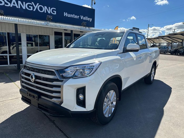 2025 KGM Musso ELX Q261 MY26 4X4 Dual Range Grand White