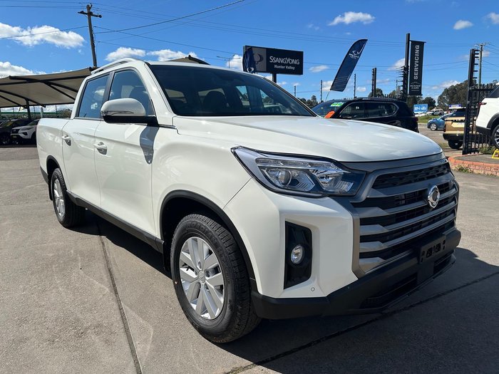 2025 KGM Musso ELX Q261 MY26 4X4 Dual Range Grand White