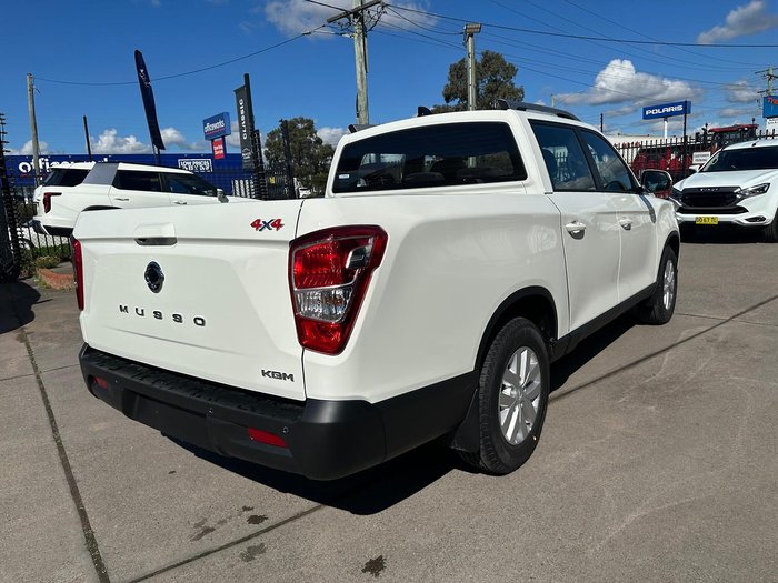2025 KGM Musso ELX Q261 MY26 4X4 Dual Range Grand White