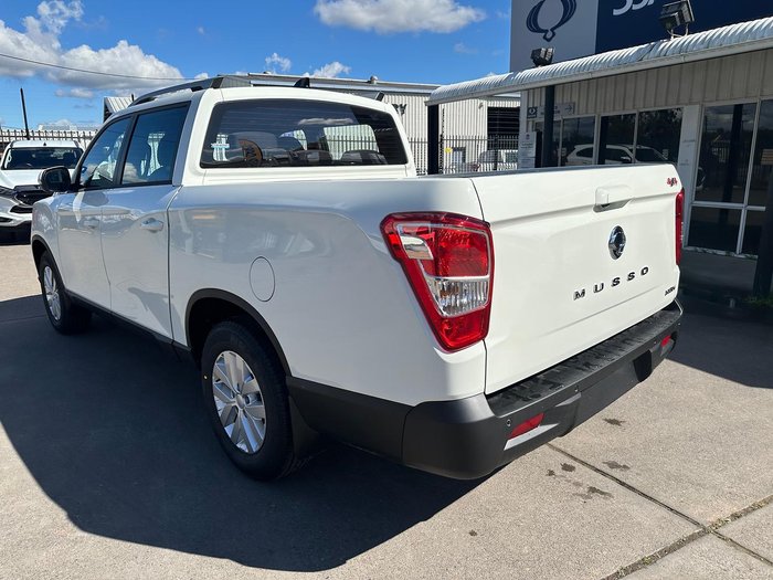 2025 KGM Musso ELX Q261 MY26 4X4 Dual Range Grand White