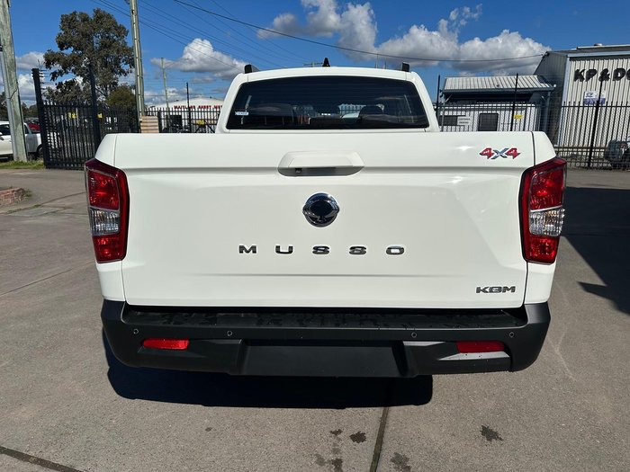2025 KGM Musso ELX Q261 MY26 4X4 Dual Range Grand White