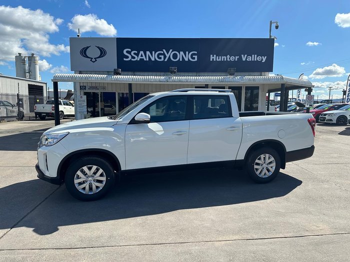 2025 KGM Musso ELX Q261 MY26 4X4 Dual Range Grand White