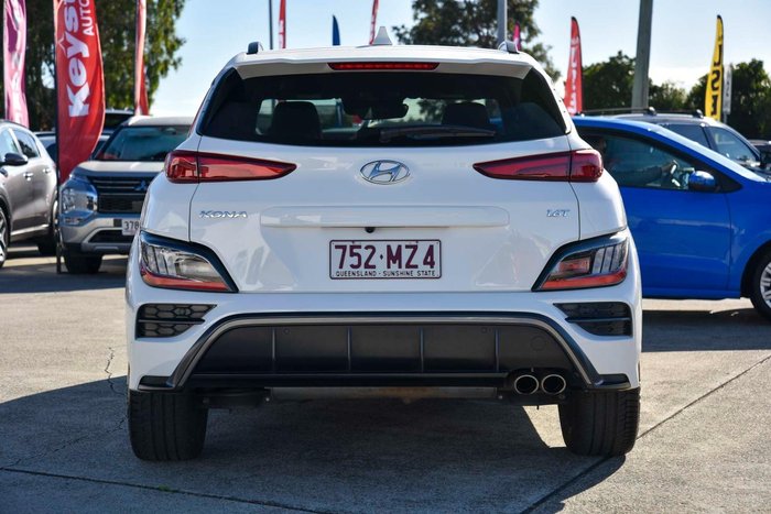 2022 Hyundai Kona N-Line Premium OS.V4 MY22 AWD Atlas White