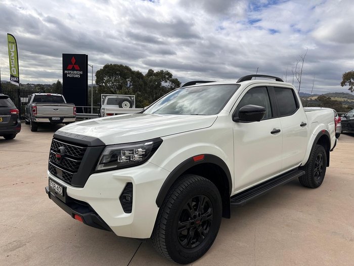 2021 Nissan Navara PRO-4X D23 MY21.5 4X4 Dual Range White Pearl