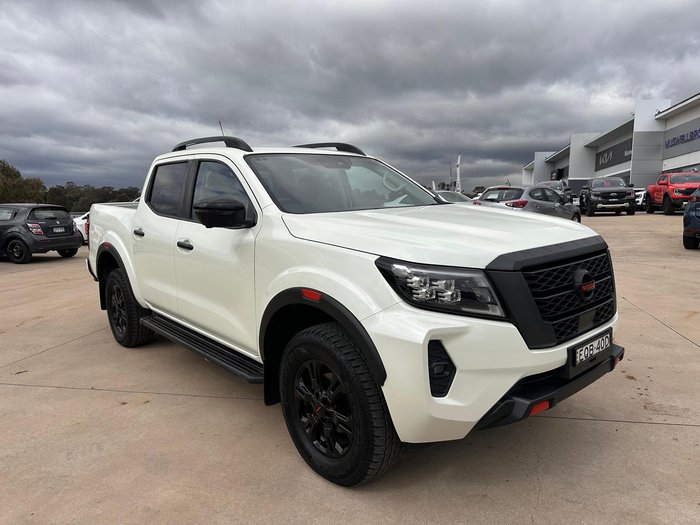 2021 Nissan Navara PRO-4X D23 MY21.5 4X4 Dual Range White Pearl