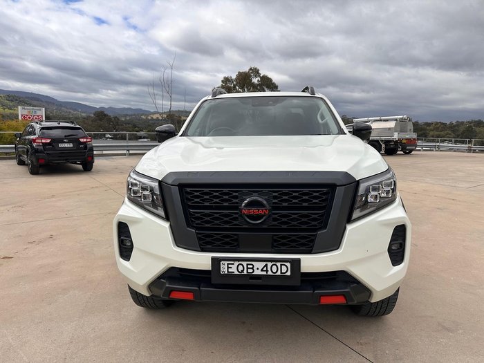 2021 Nissan Navara PRO-4X D23 MY21.5 4X4 Dual Range White Pearl