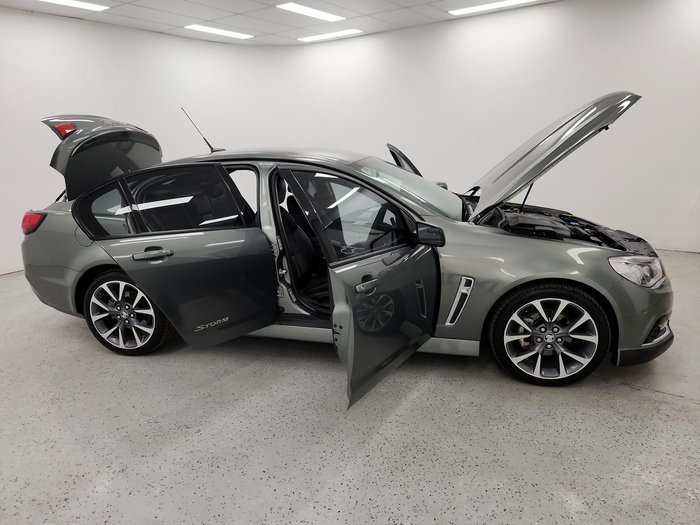2015 Holden Commodore SV6 Storm VF MY15 Prussian Steel
