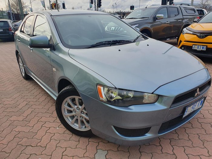 2010 Mitsubishi Lancer ES CJ MY10 Mystic Blue