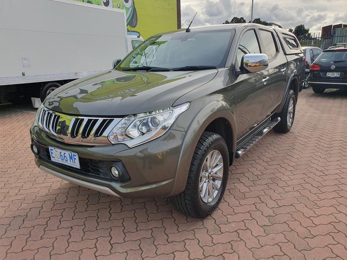 2015 Mitsubishi Triton Exceed MQ MY16 4X4 Dual Range Earth Green