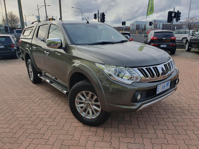 2015 Mitsubishi Triton Exceed MQ MY16 4X4 Dual Range Earth Green