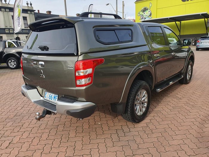 2015 Mitsubishi Triton Exceed MQ MY16 4X4 Dual Range Earth Green