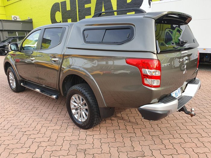2015 Mitsubishi Triton Exceed MQ MY16 4X4 Dual Range Earth Green