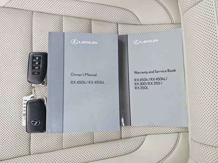 2018 Lexus RX 450h F Sport GYL25R 4X4 On Demand Vermillion