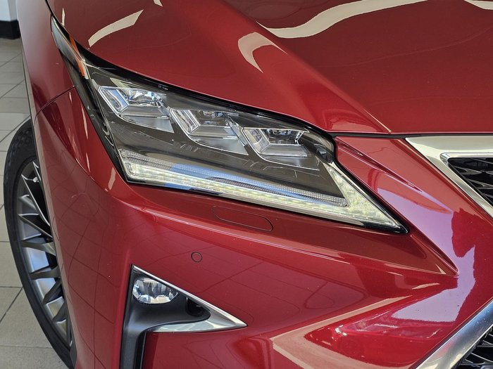 2018 Lexus RX 450h F Sport GYL25R 4X4 On Demand Vermillion