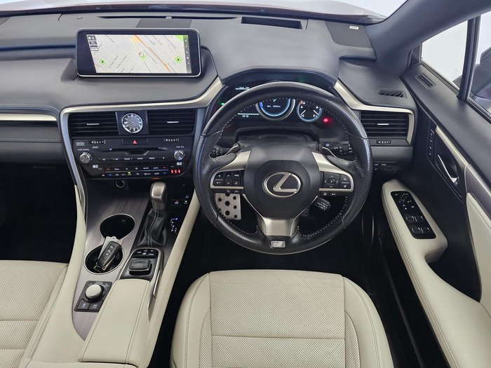 2018 Lexus RX 450h F Sport GYL25R 4X4 On Demand Vermillion