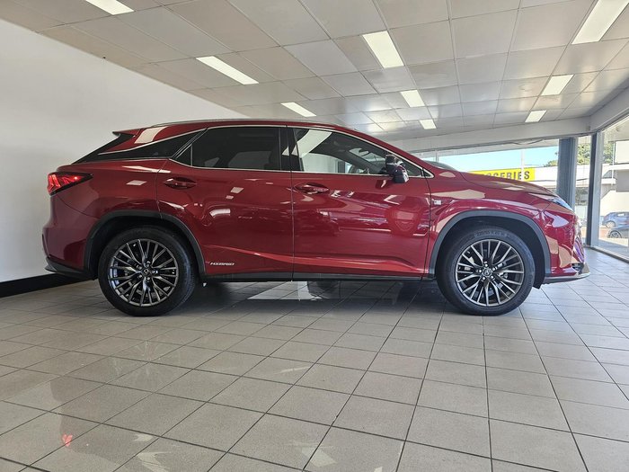 2018 Lexus RX 450h F Sport GYL25R 4X4 On Demand Vermillion