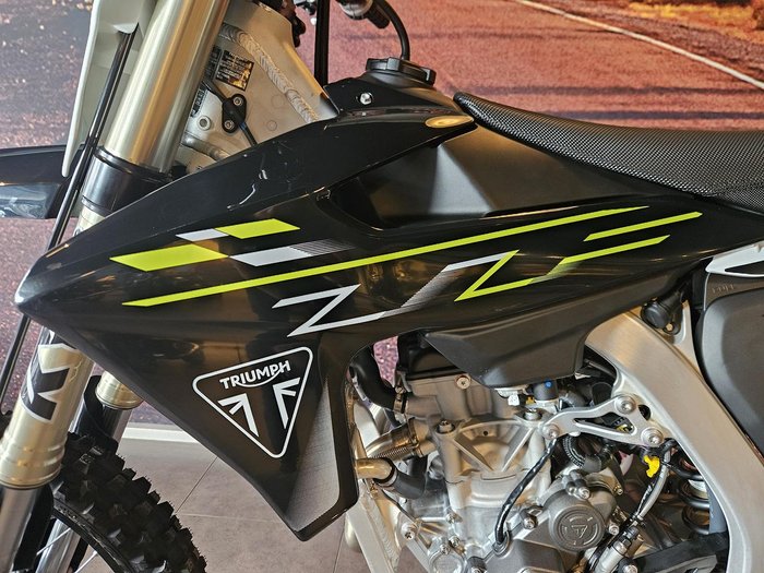 2025 Triumph TF 250-X Off Road White