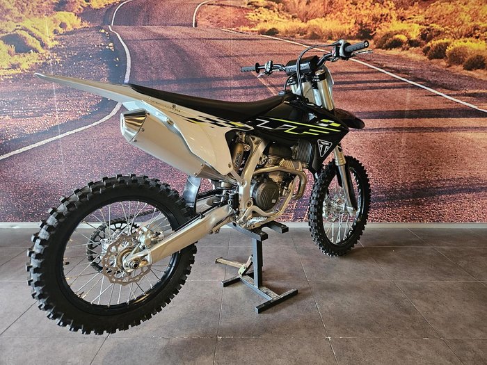 2025 Triumph TF 250-X Off Road White