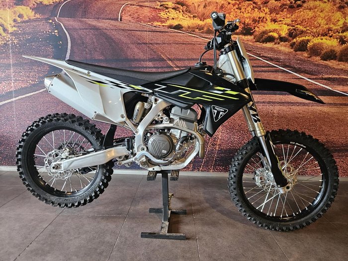 2025 Triumph TF 250-X Off Road White