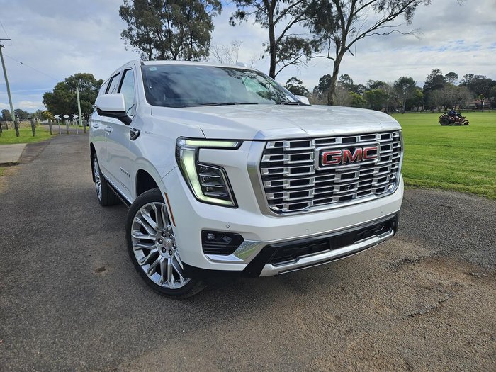 2025 GMC Yukon Denali T1 MY25 4X4 Dual Range White Frost Tricoat