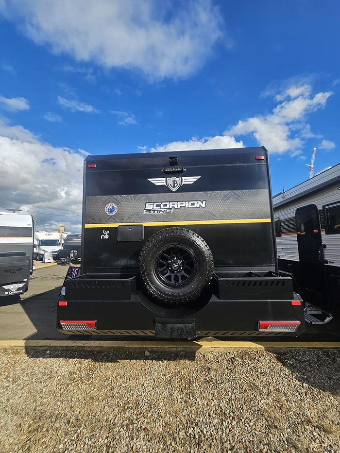 2025 JB Caravans Scorpion Sting 20'6 Rear Door Cafe