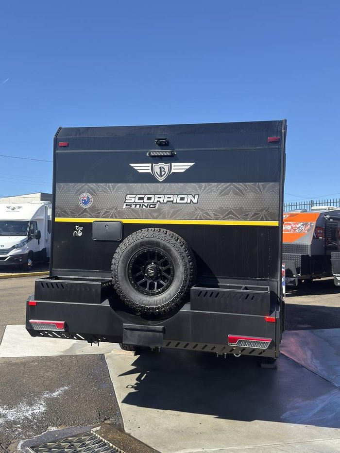 2025 JB Caravans Scorpion Sting 20'6 Rear Door Cafe