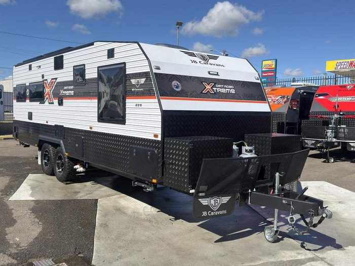 2025 JB Caravans Dirt Road Extreme 23'6 Rear Club Lounge