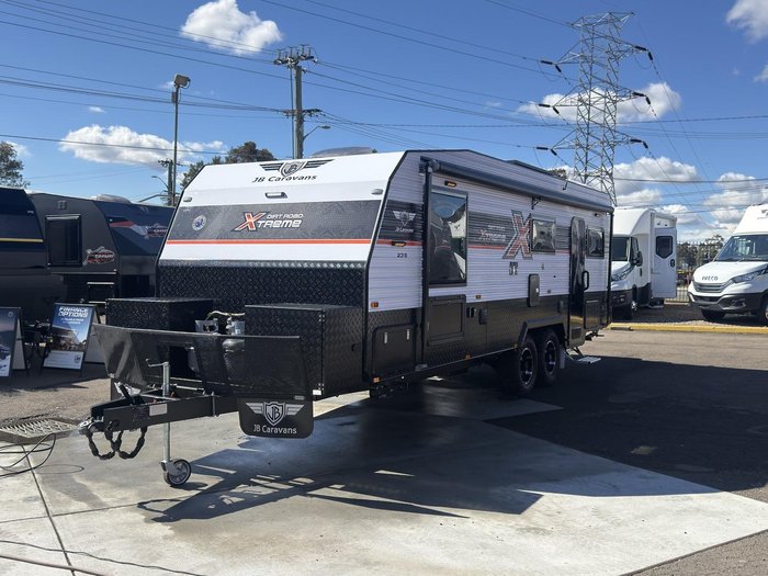 2025 JB Caravans Dirt Road Extreme 23'6 Rear Club Lounge