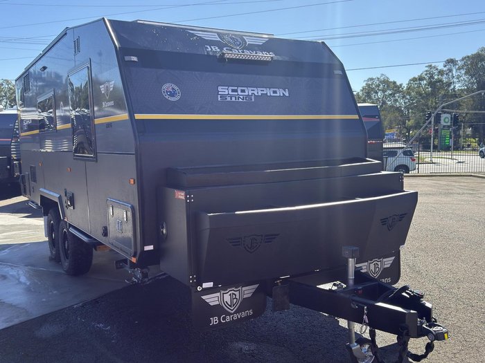 2025 JB Caravans Scorpion Sting 20'6 Rear Door Cafe