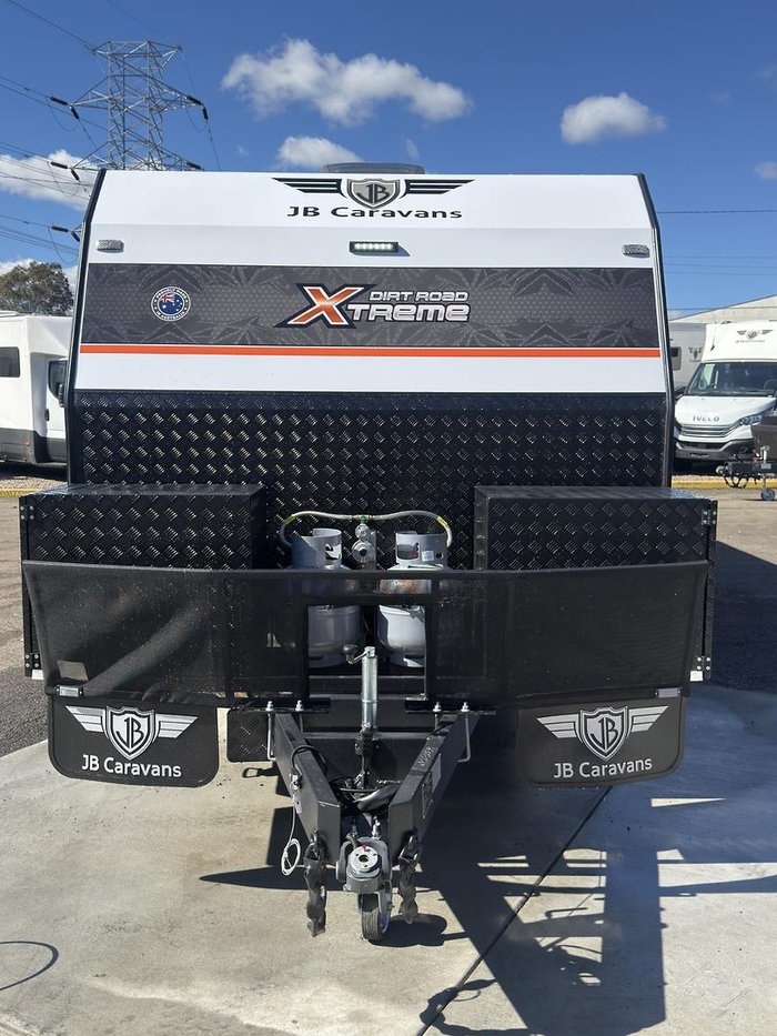 2025 JB Caravans Dirt Road Extreme 23'6 Rear Club Lounge