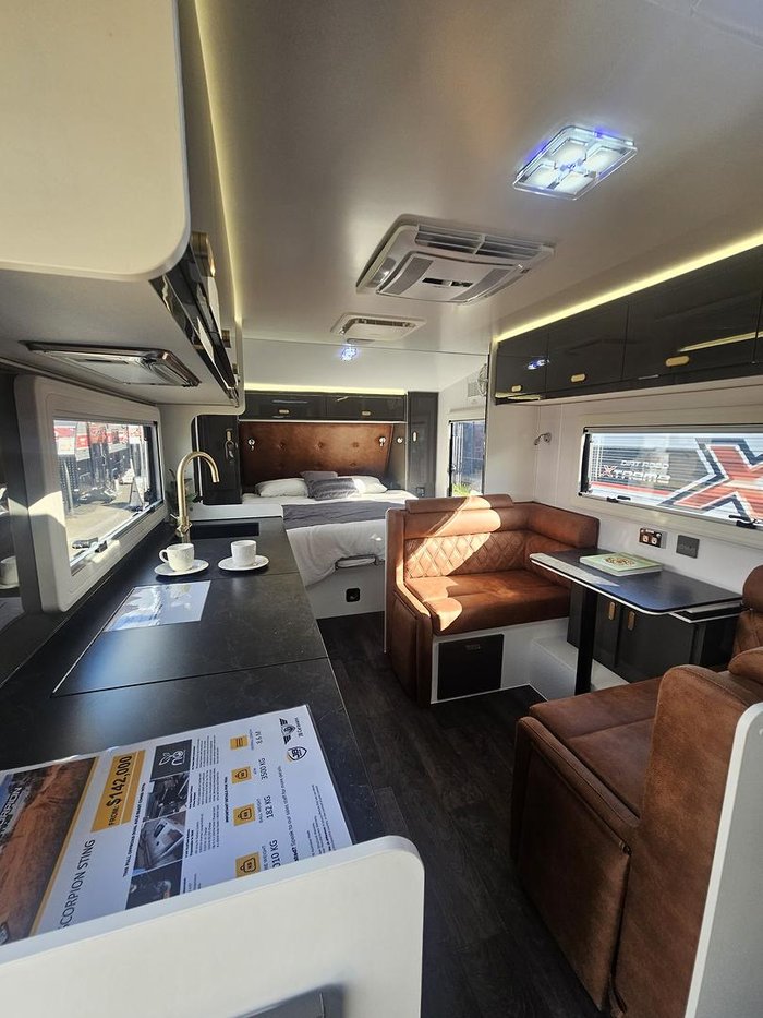 2025 JB Caravans Scorpion Sting 20'6 Rear Door Cafe