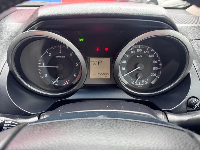 2014 Toyota Landcruiser Prado GXL KDJ150R MY14 4X4 Dual Range Glacier White