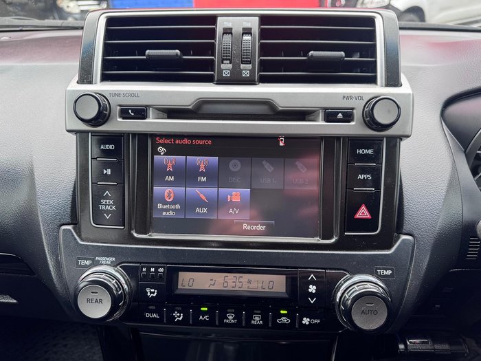 2014 Toyota Landcruiser Prado GXL KDJ150R MY14 4X4 Dual Range Glacier White