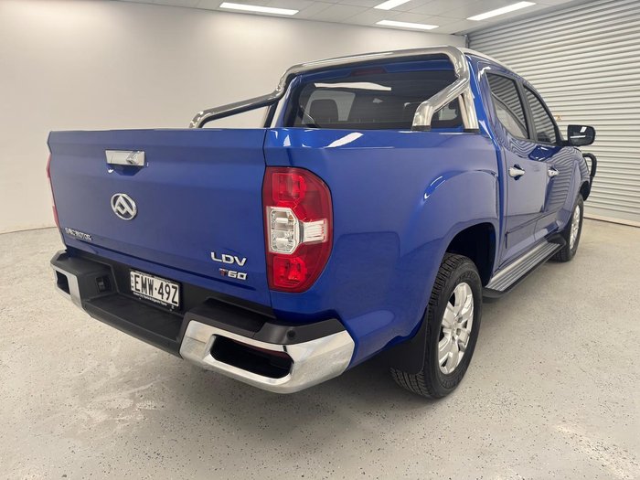 2021 LDV T60 LUXE SK8C 4X4 Dual Range Jewel Blue