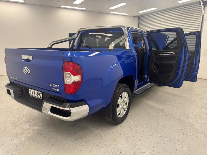 2021 LDV T60 LUXE SK8C 4X4 Dual Range Jewel Blue