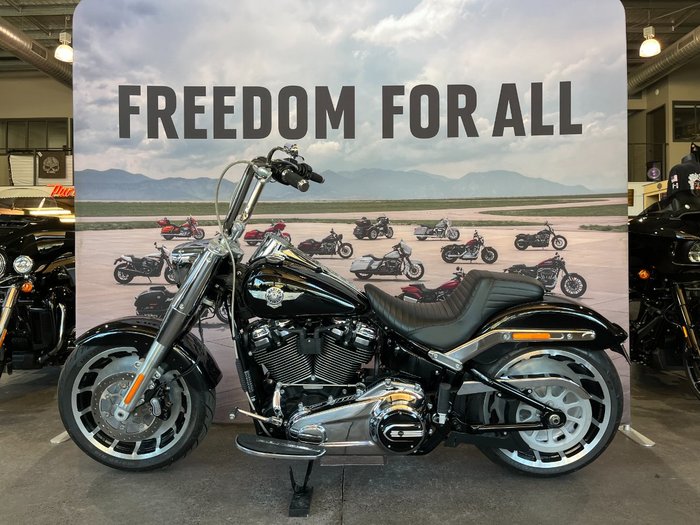 2021 Harley-davidson FLFBS FAT BOY S (114) BLACK