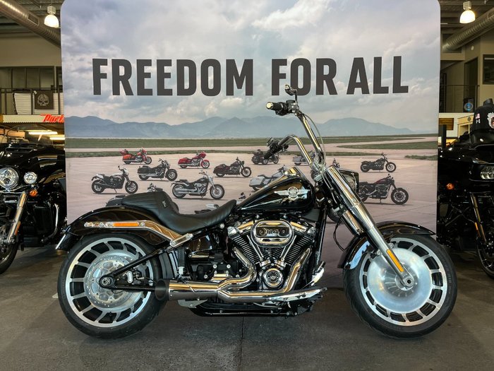 2021 Harley-davidson FLFBS FAT BOY S (114) BLACK