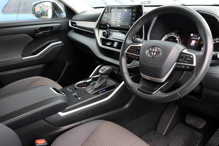 2022 Toyota Kluger GX AXUH78R 4X4 On Demand Frosted White