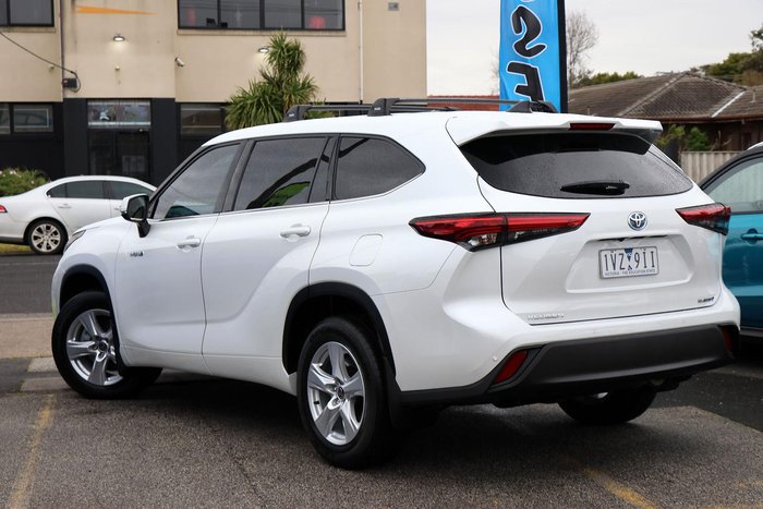2022 Toyota Kluger GX AXUH78R 4X4 On Demand Frosted White