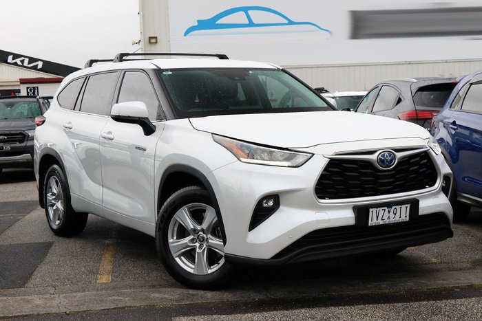 2022 Toyota Kluger GX AXUH78R 4X4 On Demand Frosted White
