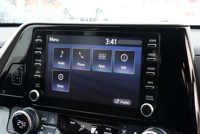 2022 Toyota Kluger GX AXUH78R 4X4 On Demand Frosted White