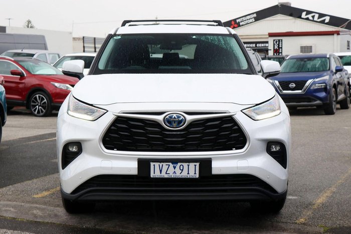 2022 Toyota Kluger GX AXUH78R 4X4 On Demand Frosted White