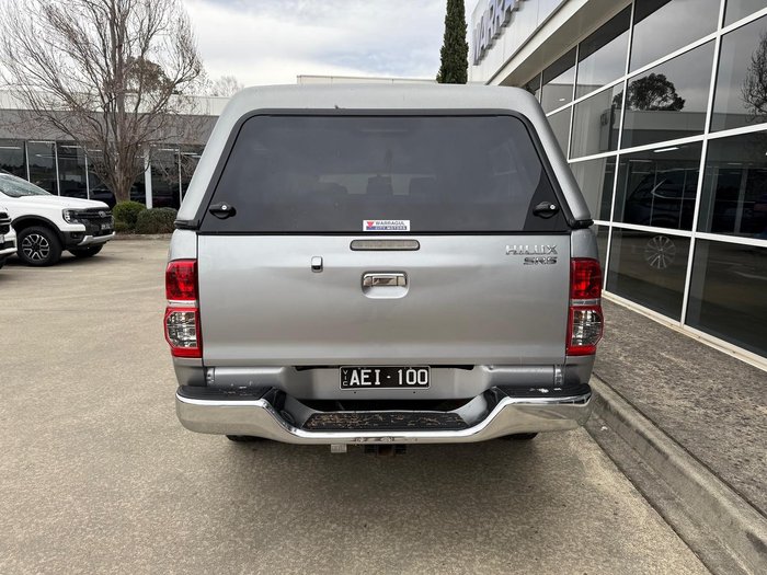 2015 Toyota Hilux SR5 KUN26R MY14 4X4 Dual Range Silver Sky