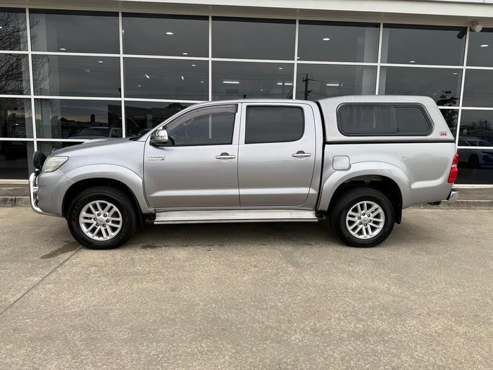 2015 Toyota Hilux SR5 KUN26R MY14 4X4 Dual Range Silver Sky