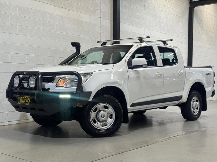 2016 Holden Colorado LS RG MY16 4X4 Dual Range Summit White